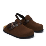 CorkEase™ Women's Mary Jane Summer Cork Slippers – Summer Cow Suede Flat with EVA Sole 6