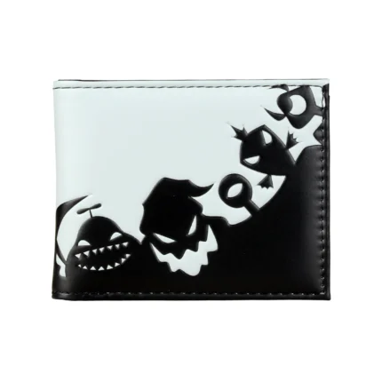 FrostFold™ Embossed BiFold Wallet – Cute Unisex PU Card Holder Christmas Gift 1