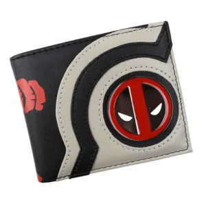 VenomSteel™ Marvel Wallet for Men – Metal Design PU Leather Short Wallet with Coin Pocket 1