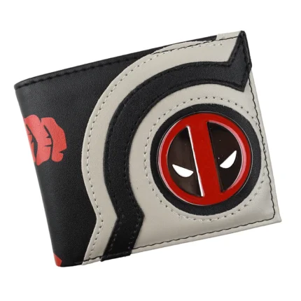 VenomSteel™ Marvel Wallet for Men – Metal Design PU Leather Short Wallet with Coin Pocket 1