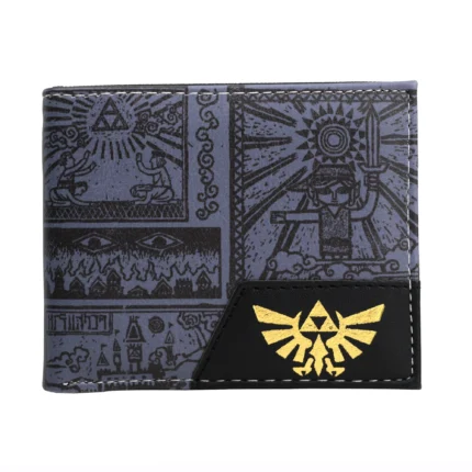 GamerEdge™ Cool Game Wallet – PU Leather Short Bifold Wallet for Men & Women 2
