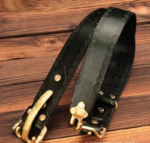 CAVALCRAFT™ Cavalry Copper Buckle Leather Belt – 3.8CM Full Grain Cowhide Strap for Men’s Jeans 4