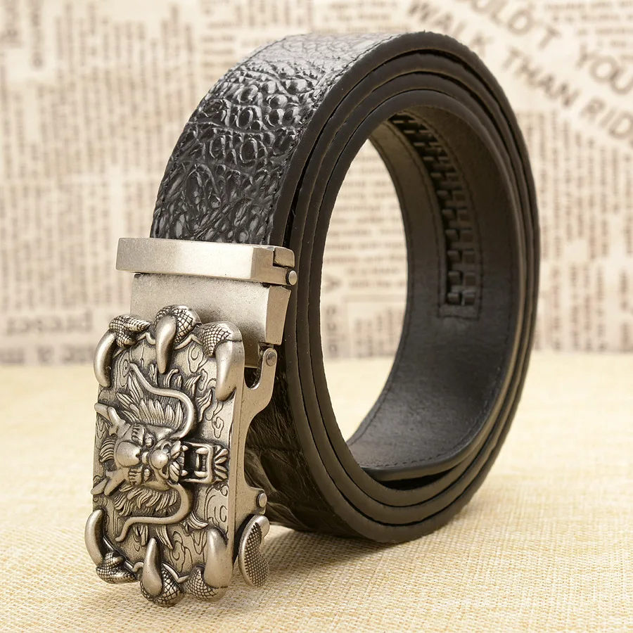 Imperius™ Dragon Buckle Men Belt – 3.5CM Genuine Leather Automatic Business Strap 1 Imperius™ Dragon Buckle Men Belt – 3.5CM Genuine Leather Automatic Business Strap 1