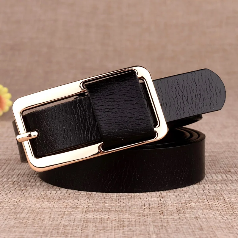 CANDYCORE™ Women Genuine Cowhide Belt – 2.3CM Luxury Pin Buckle Hip-Hop Leather Girdle 1 CANDYCORE™ Women Genuine Cowhide Belt – 2.3CM Luxury Pin Buckle Hip-Hop Leather Girdle 1