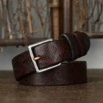 VIVERRA™ 2.8CM Serpentine Leather Belt for Women – Genuine Cowskin Retro Trousers Strap 4
