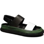 Modesto™ Men's Mixed-Color Platform Gladiator Sandals – Italian Leather Summer Sandals 1