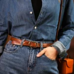 SaddleLuxe™ Retro Slim Leather Belt for Women – Genuine Cowhide with Solid Copper Buckle 5