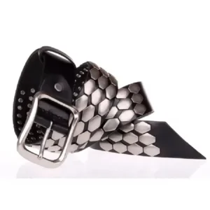 ForgeMark™ 3.8CM Men’s Genuine Leather Belt – Individuality Belt, Bold Buckle, Top Cowhide, Personality Gift Strap for Jeans 1