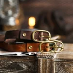 SaddleLuxe™ Retro Slim Leather Belt for Women – Genuine Cowhide with Solid Copper Buckle 3