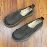 UNITYPUREMAX™ WideFit Roma Loafers | Handmade Men’s Natural Leather Big-Toe Casual Shoes – Soft Sole, Breathable, Barefoot Feel 5
