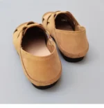 WillowWeave™ Handmade Genuine Leather Woven Flats – Genuine Cowhide Women's Summer Shoes 5