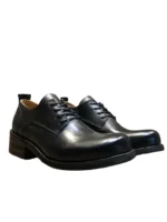 Original Gentleman™ Handmade Square-Toe Derby Shoes – Genuine Formal Dress Shoes for Men 5