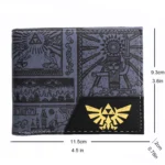 GamerEdge™ Cool Game Wallet – PU Leather Short Bifold Wallet for Men & Women 1