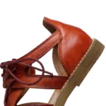 Verano™ Handcrafted Cowhide Leather Fisherman Sandals – Unisex Retro Gladiator Shoes 5