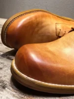 Original Gentleman™ Handmade Square-Toe Derby Shoes – Genuine Formal Dress Shoes for Men 4