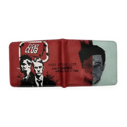 FilmPop™ Cartoon Film Short Wallet – Cool PU Leather Wallet with Zipper Coin Pocket & Card Holder 1