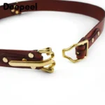 Valeforge™ 3.8CM Handmade Knight Belt – Genuine First Layer Cowhide with Brass Pin Buckle 4