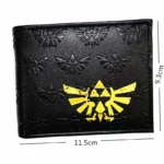 GameCore™ Unisex Gamer Wallet – PU Leather Cartoon Wallet for Men & Women | Zipper Coin Pouch & Card Holder 3