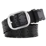 VeraLuxe™ 3.8CM Genuine Hollow-Out Leather Belt – Fashion Women’s Cutout Strap for Jeans & Dresses 2