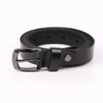 ELISSARA™ 2.3CM Women Genuine Leather Belt – Vintage Metal Buckle Casual Fashion Strap 3