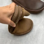 RetroEase™ | Women’s Handmade Cowhide Loafers – Soft Genuine Leather Slip-On Flats for Everyday Wear 6