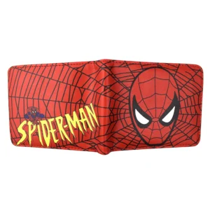 SpiderHero™ Marvel Comics Spiderman Wallet – PU Leather Bifold Wallet for Men, Women & Kids 1