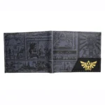GamerEdge™ Cool Game Wallet – PU Leather Short Bifold Wallet for Men & Women 3