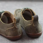 Everbound™ | Unisex Wide-Toe Genuine Leather Lace-Up Flats – Handmade Couple’s Low-Top Shoes for Daily Comfort 5