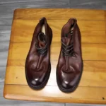 Elson™ Vintage Desert Boots – Men's Handmade Cowhide Leather Motorcycle Boots 5