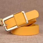CANDYCORE™ Women Genuine Cowhide Belt – 2.3CM Luxury Pin Buckle Hip-Hop Leather Girdle 5