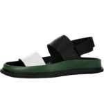 Modesto™ Men's Mixed-Color Platform Gladiator Sandals – Italian Leather Summer Sandals 3