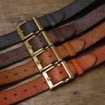 OUTLAWFORGE™ 3.8CM Men’s Embossed Cowboy Leather Belt – Heavy Copper Buckle for Jeans 5
