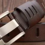 STRONGTIER™ 3.8CM Men’s Genuine Cowboy Belt – Luxury Designer Pin Buckle for Casual & Business Wear 3