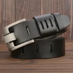 STRONGTIER™ 3.8CM Men’s Genuine Cowboy Belt – Luxury Designer Pin Buckle for Casual & Business Wear 2