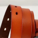 EleganceLine™ Slim Black Genuine Leather Belt for Women – Classic Pin Buckle Cowskin 5