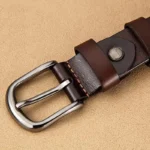 AURELIA™ 3CM Women’s Hollow-Out Genuine Leather Belt – Real Cowskin Waist Strap 5