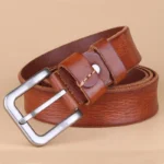 URBANHIDE™ 3.3CM Men’s Casual Cowhide Leather Belt – First Layer Cowskin with Pin Buckle 6