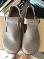 TessaBelt Classic™ | Handmade Women's T-Strap Cowhide Leather Flats – Retro British Big Toe Shoes with Buckle Strap 15