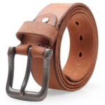 VINTAGELUX™ 3.8CM Retro Green Genuine Leather Belt – Top Quality Pin Buckle Belt for Men’s Jeans 2