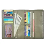EleganceLine™ Women's Long Cowhide Leather Wallet – Slim Clutch with Card Holder 3