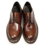 Platridge™ Handmade Men Platform Leather Shoes – Casual Cowhide Lace-Up Spring/Autumn Footwear 4