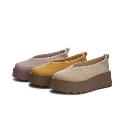 Originality™ Women’s Thick-Soled Platform Loafers – Forrest Gump Style Slip-On Shoes 1