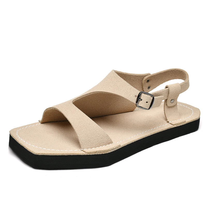 Originality™ Men’s Leather Summer Sandals – Stylish Outdoor Leisure Flat Shoes 4