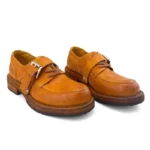 IronTread™ Handmade Horsehide Derby Shoes – Men's Thick Sole Retro Leather Work Shoes 3