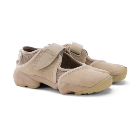 Originality™ Women’s Tabi Split Toe Sneakers – Suede Mesh Chunky Sole Streetwear Shoes 2