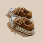 New Women's Sneakers™ – Thick-Soled Retro Skateboard Shoes | Genuine Leather Casual Shoes 4