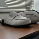 EaseStep™ Men’s Suede Mule Slippers – Handmade Indoor Outdoor Walking Flats 6