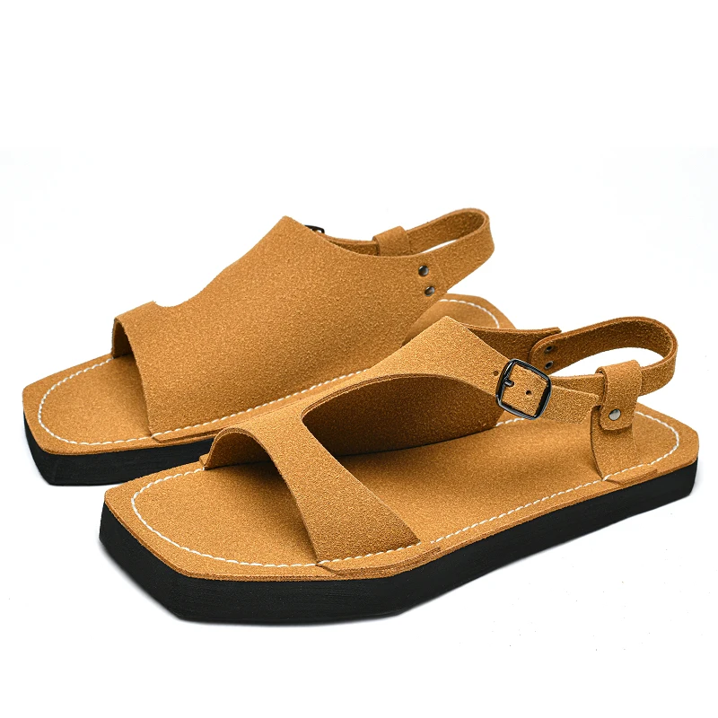 Originality™ Men’s Leather Summer Sandals – Stylish Outdoor Leisure Flat Shoes 2