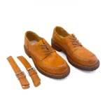 IronTread™ Handmade Horsehide Derby Shoes – Men's Thick Sole Retro Leather Work Shoes 6