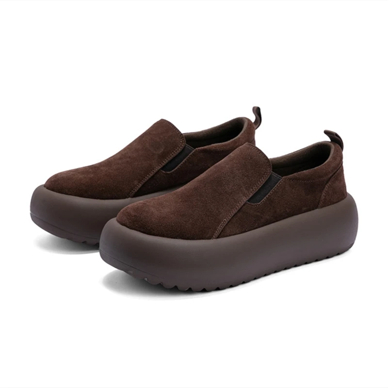 Originality™ Women’s Platform Loafers – Genuine Leather Slip-On Retro Sneakers 2